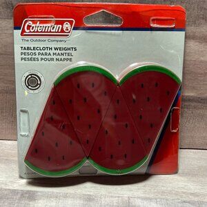 Coleman Watermelon Tablecloth Weights Universal Design For Secure Tablecloth